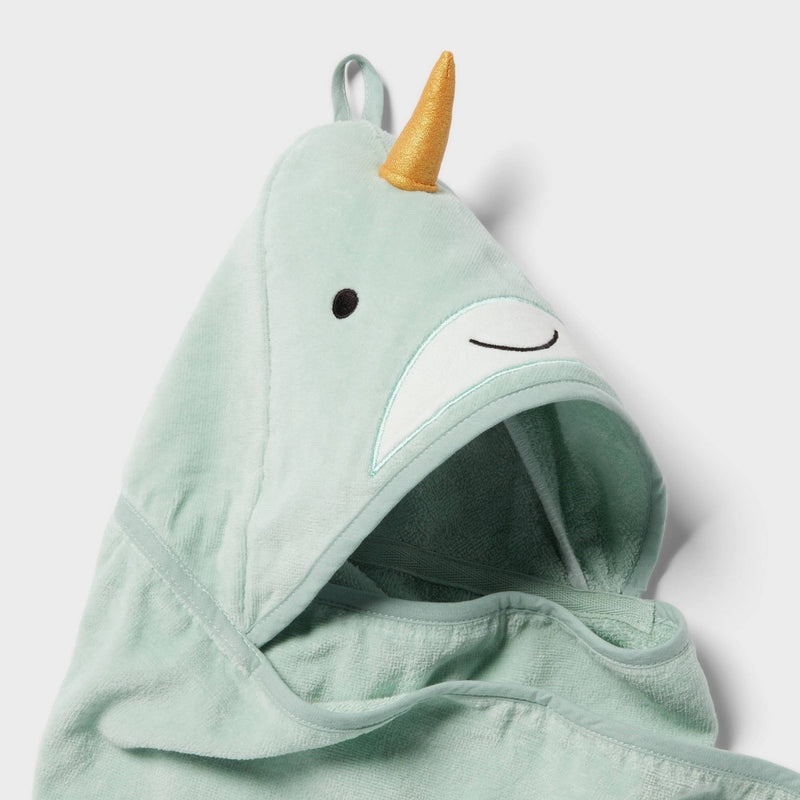 Kids' Narwhal Hooded Towel - Pillowfort