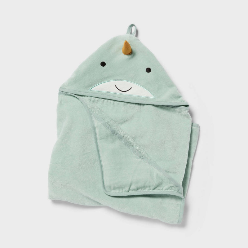 Kids' Narwhal Hooded Towel - Pillowfort