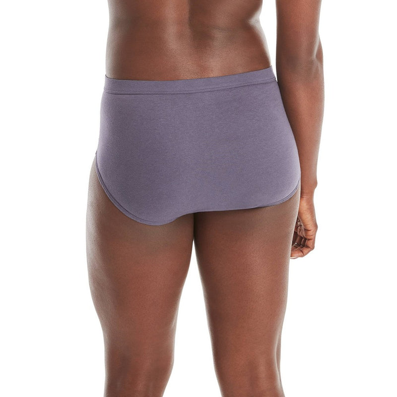 Hanes Women's 6pk Pure Comfort Organic Cotton Briefs - Colors May Vary 7