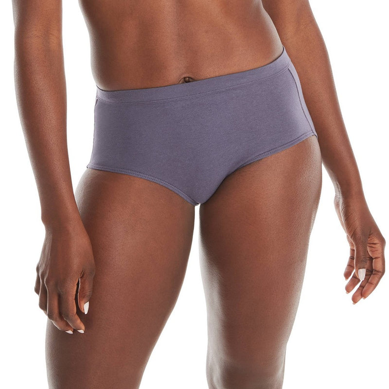 Hanes Women's 6pk Pure Comfort Organic Cotton Briefs - Colors May Vary 7
