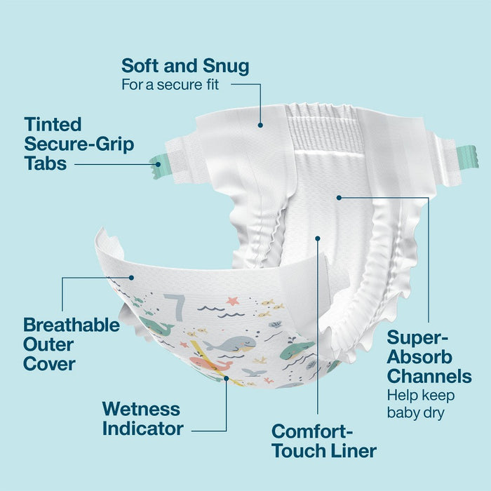 Disposable Diapers - Size 7 - 76ct - up&up