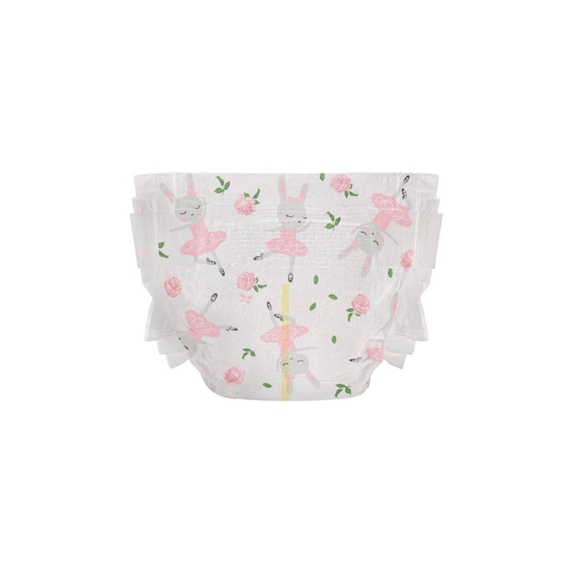 The Honest Company Clean Conscious Disposable Diapers Tutu Cute & Rose Blossom - Size 1 - 78ct