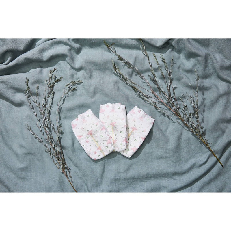The Honest Company Clean Conscious Disposable Diapers Tutu Cute & Rose Blossom - Size 1 - 78ct