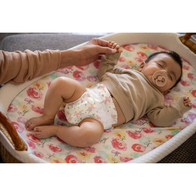 The Honest Company Clean Conscious Disposable Diapers Tutu Cute & Rose Blossom - Size 1 - 78ct