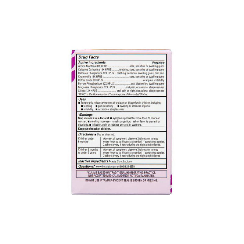 Hyland's Naturals Baby Nighttime Oral Pain Relief - 125ct