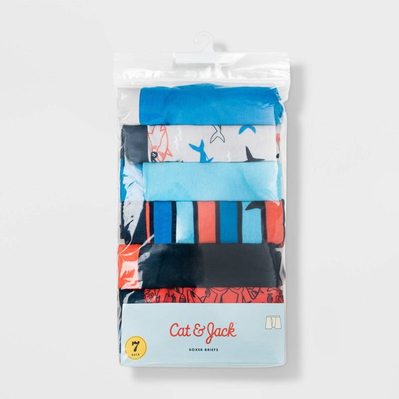 Boys' 7pk Boxer Briefs - Cat & Jack XL