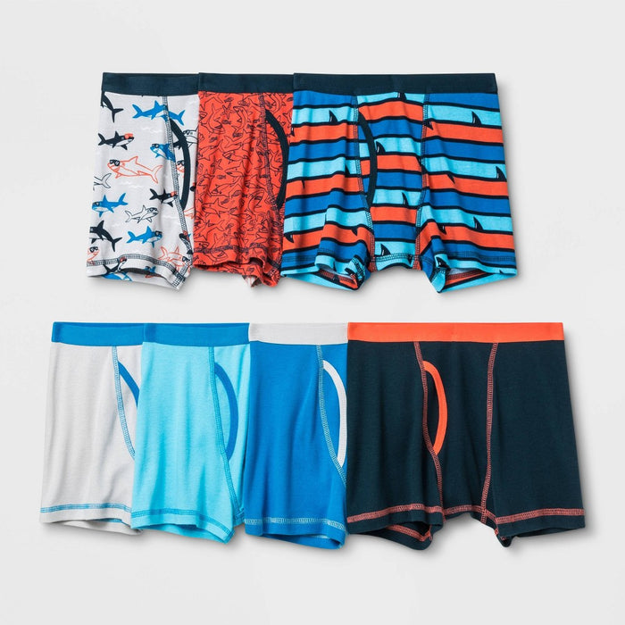 Boys' 7pk Boxer Briefs - Cat & Jack XL