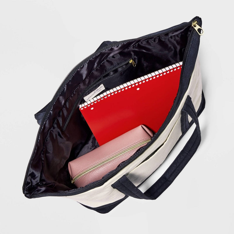 Essential Zip Tote Handbag - Universal Thread Off-White