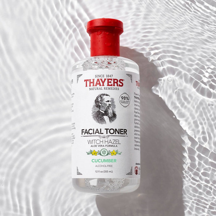 Thayers Natural Remedies Witch Hazel Alcohol Free Toner with Cucumber - 12 fl oz