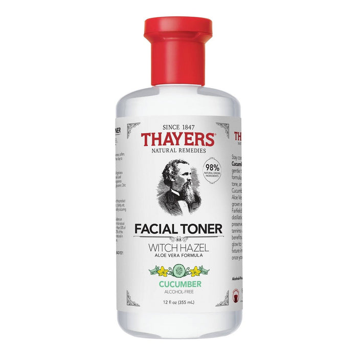 Thayers Natural Remedies Witch Hazel Alcohol Free Toner with Cucumber - 12 fl oz