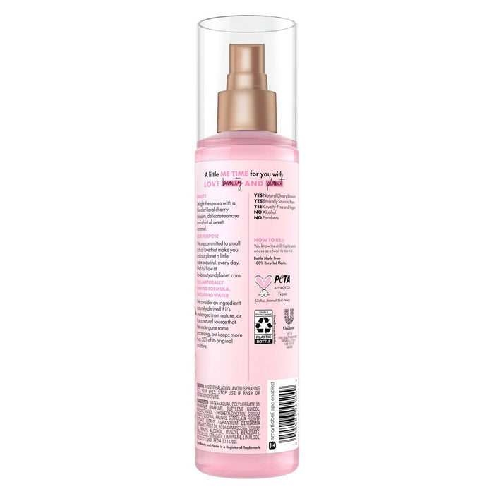 Beloved Cherry Blossom & Tea Rose Body Mist 8oz