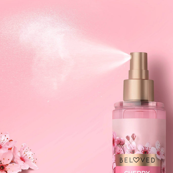 Beloved Cherry Blossom & Tea Rose Body Mist 8oz