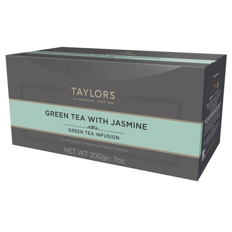 Taylors of Harrogate Green Tea with Jasmine - 100ct (LOCAL PICKUP ONLY)