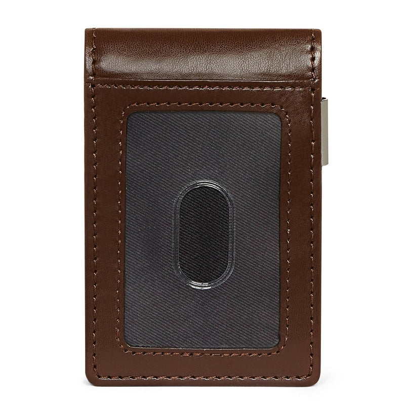Men's RFID Bifold Wallet with Money Clip - Goodfellow & Co Brown