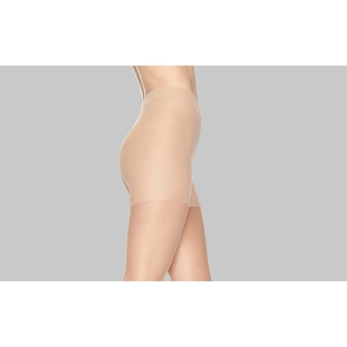 Hanes 2pk Graduated Sheer Compression Tights - Nude S