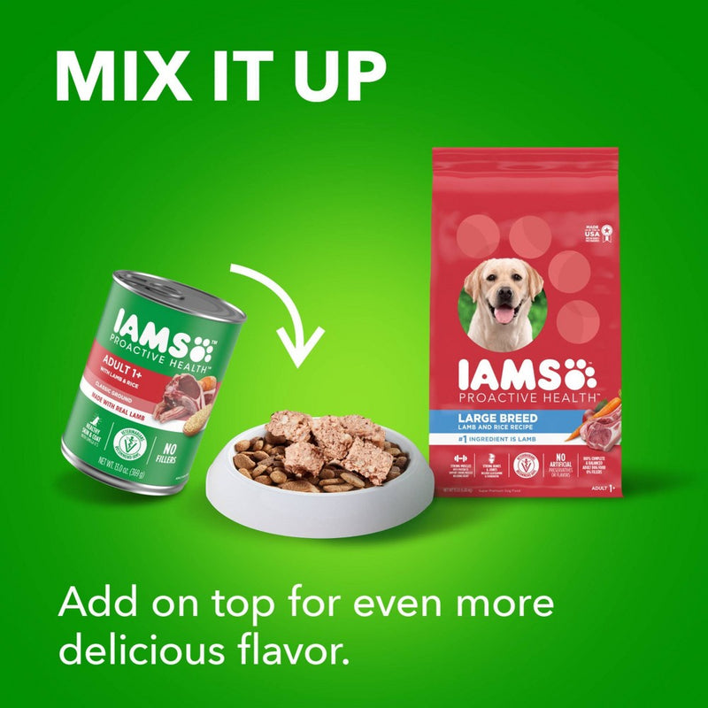 IAMS Proactive Health Lamb & Rice Recipe Large Breed Adult Dry Dog Food - 15lbs (LOCAL PICKUP ONLY)