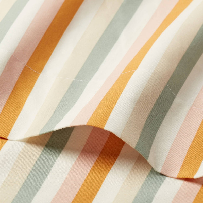 Toddler Striped Cotton Kids' Sheet Set - Pillowfort