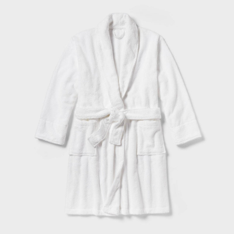 Spa Plush Bath Robe L/XL White - Threshold