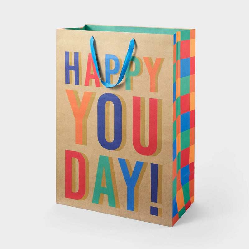 Happy YOU Day Jumbo Gift Bag - Spritz (LOCAL PICKUP ONLY)