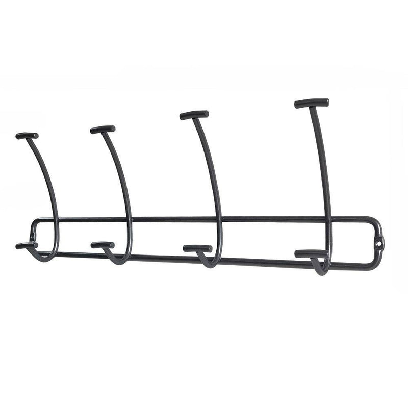 Bent Wire 4 Hooks Rail Black - Threshold