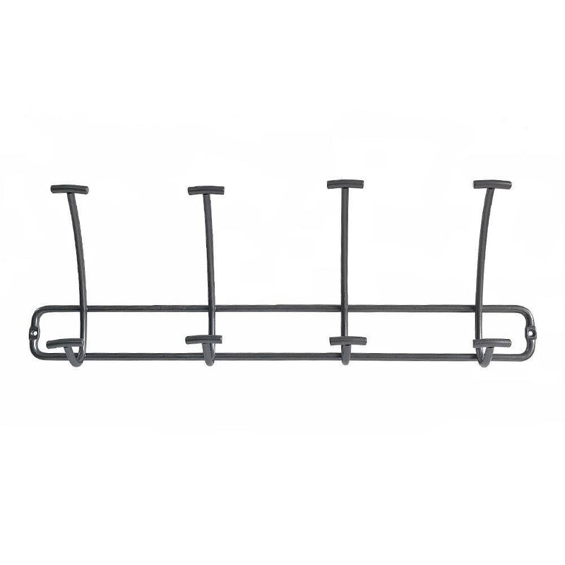 Bent Wire 4 Hooks Rail Black - Threshold