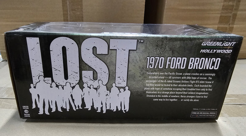 Greenlight Hollywood LOST 1970 Ford Bronco 1:24