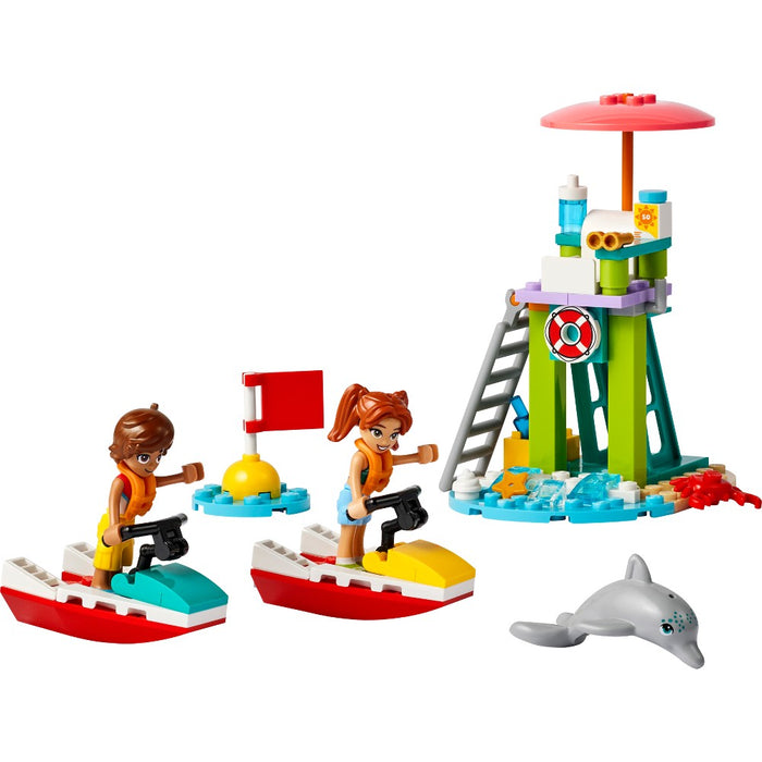 LEGO Friends Beach Water Scooter Lifeguard Toy with Mini Dolls 42623
