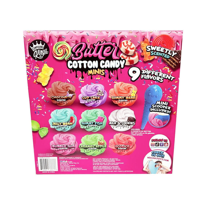 Compound Kings Butter Cotton Candy Minis Slime