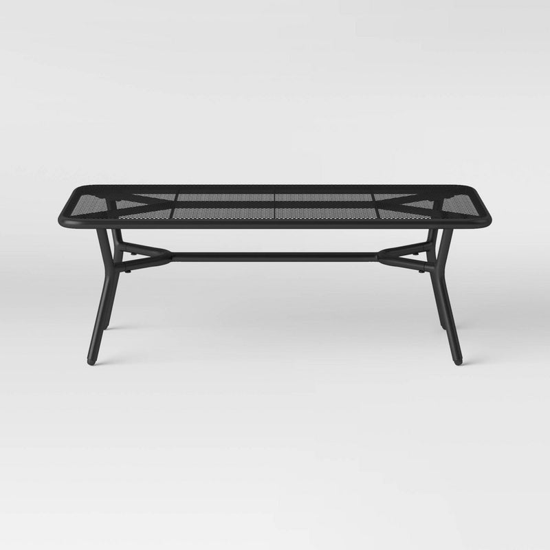 Metal Mesh Patio Coffee Table - Room Essentials (LOCAL PICKUP ONLY)