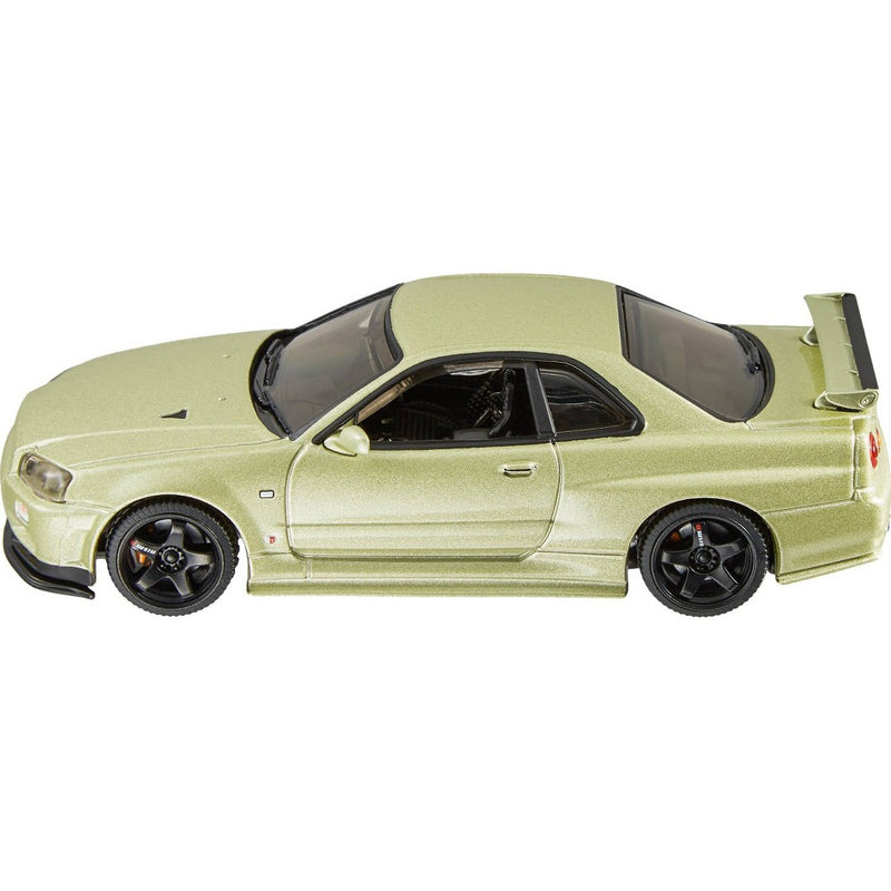 Hot Wheels Premium Nissan Skyline GTR34 V Spec with NISMO Parts Vehicle - 1:43 Scale