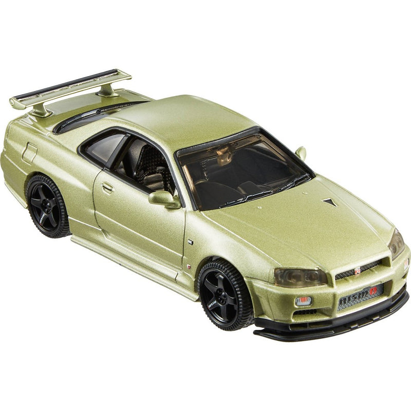 Hot Wheels Premium Nissan Skyline GTR34 V Spec with NISMO Parts Vehicle - 1:43 Scale