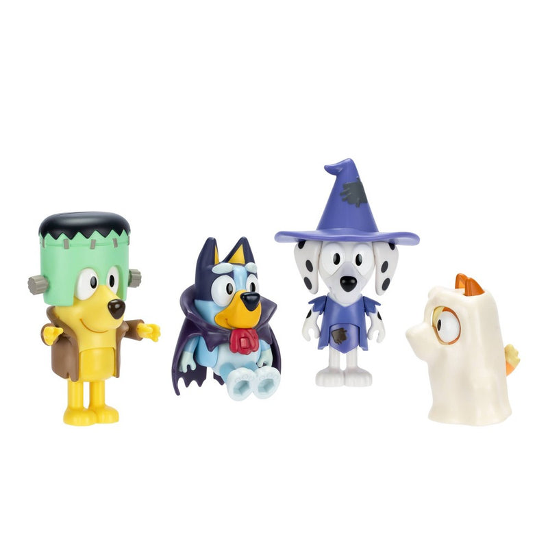 Bluey Costume Party Figures 4pk