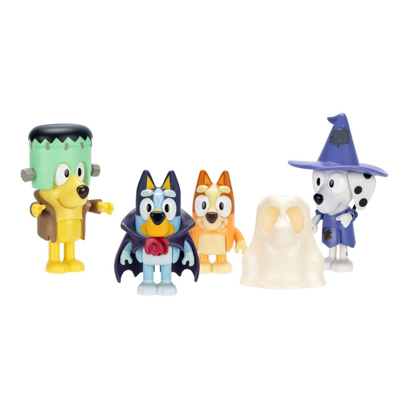 Bluey Costume Party Figures 4pk