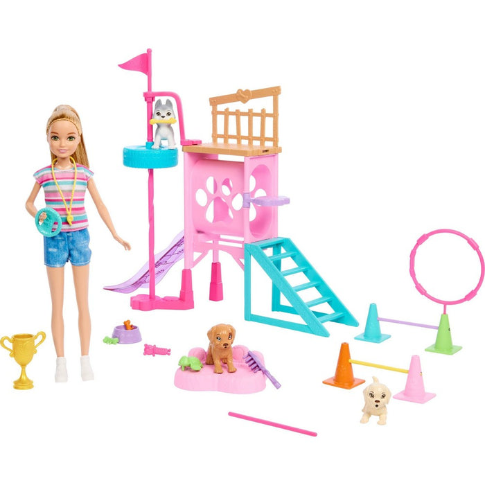 Barbie and Stacie to the Rescue Puppy Playground Playset