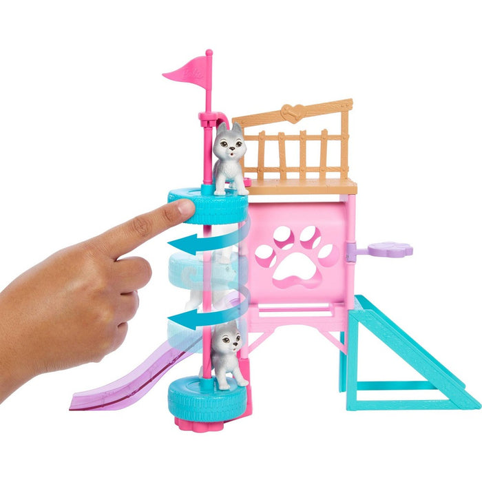 Barbie and Stacie to the Rescue Puppy Playground Playset