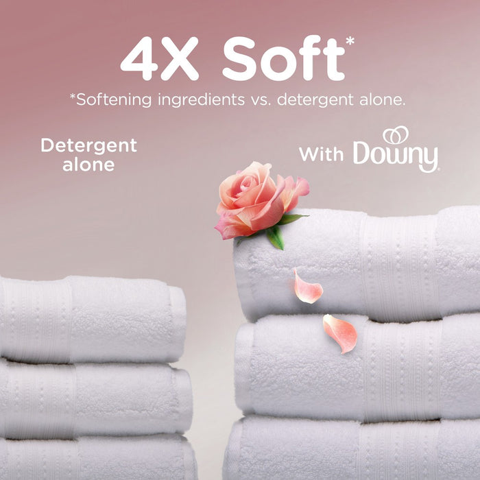 Downy Ultra Soft + Bliss Sparkling Amber & Rose Liquid Fabric Softener - 56 fl oz
