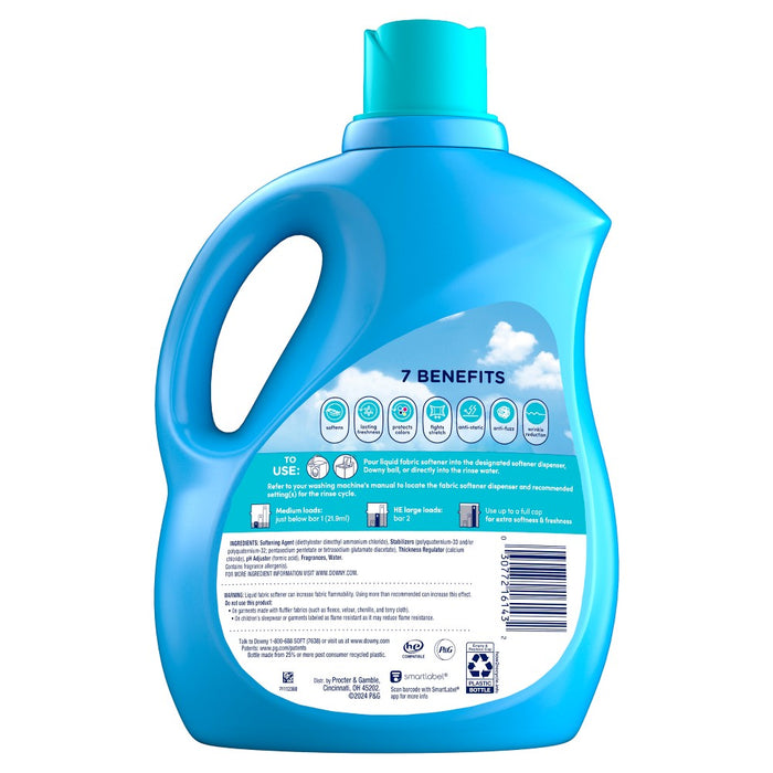 Downy Soft Cool Cotton Liquid Fabric Softener - 100 fl oz
