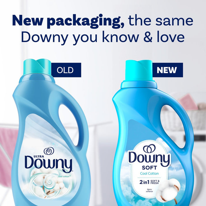 Downy Soft Cool Cotton Liquid Fabric Softener - 100 fl oz