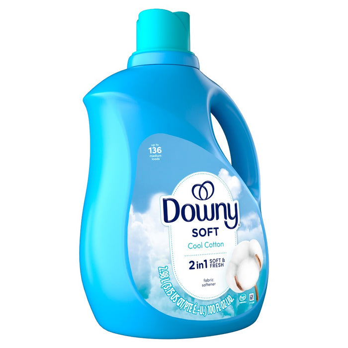 Downy Soft Cool Cotton Liquid Fabric Softener - 100 fl oz