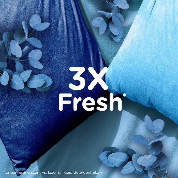 Downy Ultra Soft + Balance Crisp Rain & Blue Eucalyptus Liquid Fabric Softener - 93 fl oz