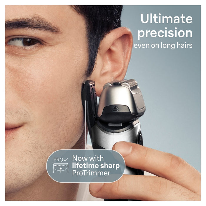 BRAUN SERIES 8-8567CC RECHARGEABLE WET & DRY SHAVER + SMARTCARE CENTER