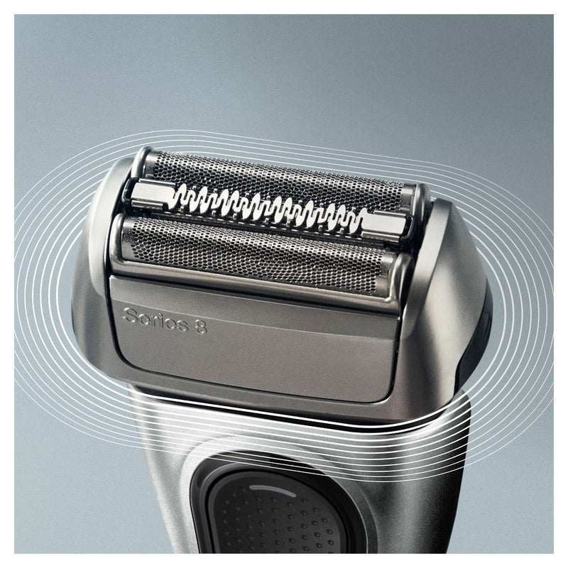 BRAUN SERIES 8-8567CC RECHARGEABLE WET & DRY SHAVER + SMARTCARE CENTER