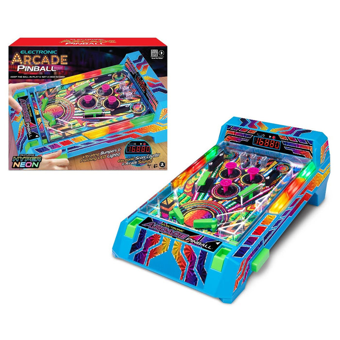 Ambassador Electronic Pinball Arcade Games - Neon