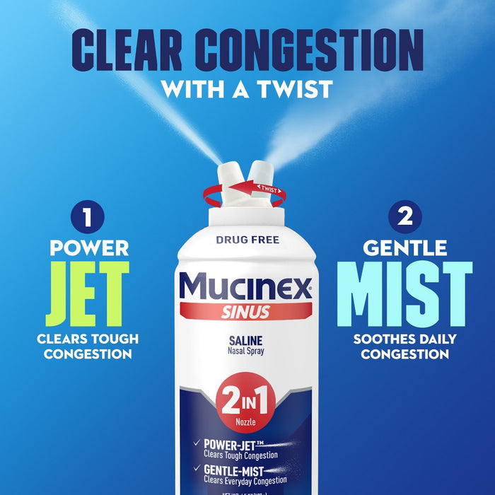 Mucinex Sinus-Max Saline Nasal Spray - 4.5oz