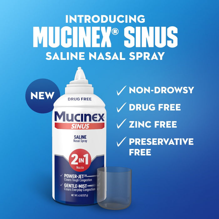 Mucinex Sinus-Max Saline Nasal Spray - 4.5oz