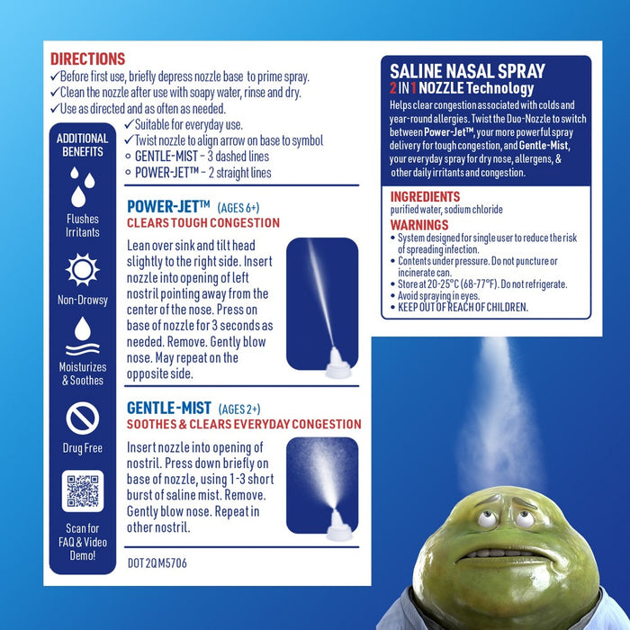 Mucinex Sinus-Max Saline Nasal Spray - 4.5oz