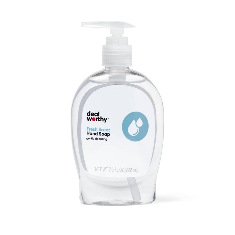 Gel Hand Soap - Clear - 7.5 fl oz - Dealworthy