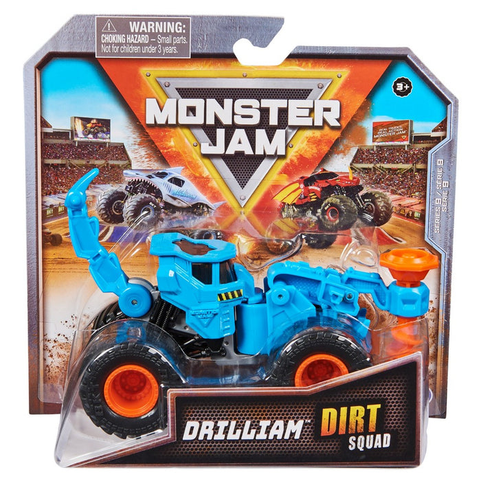 Monster Jam Dirt Squad Drilliam - 1:64 Scale