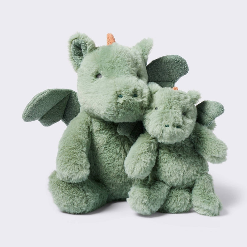 Plush Animal with Mini Plush - Dragon - Cloud Island