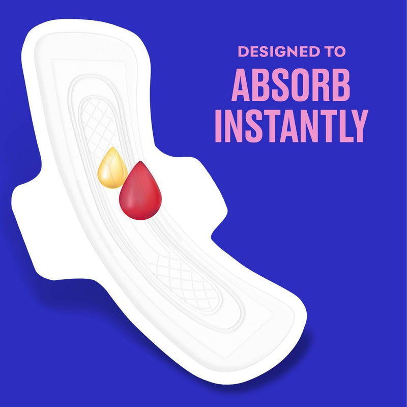 Carefree Ultra Thin Overnight Pads with Wings -40ct